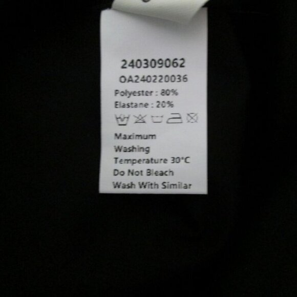 NWT Commense Asymmetric Neck Cut Out Tank Top black - Picture 6 of 11